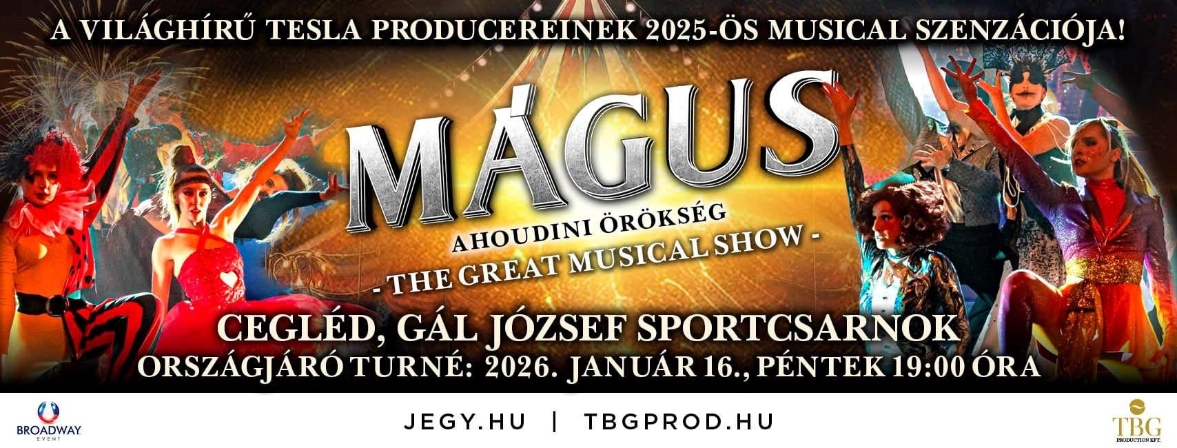 MÁGUS - A HOUDINI ÖRÖKSÉG  TÖRTÉNETÜNKRŐL